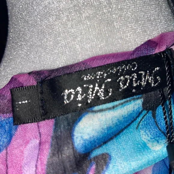 Mia Mia Collection floral dress size Large - Picture 8 of 9